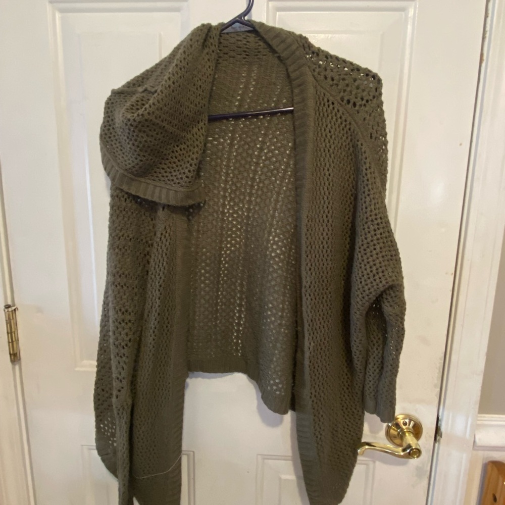 Small Green Holy Cardigan